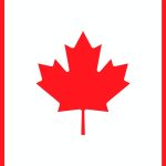 Illustration of Canada flag